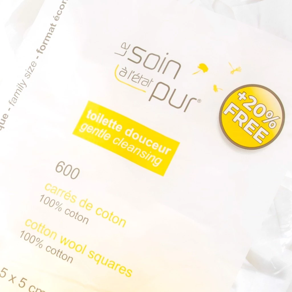 Bông Tẩy Trang Pháp Tetra LE SOIN A L’ÉTAT PUR Đa Năng 100 % Coton 600M - Ảnh 5