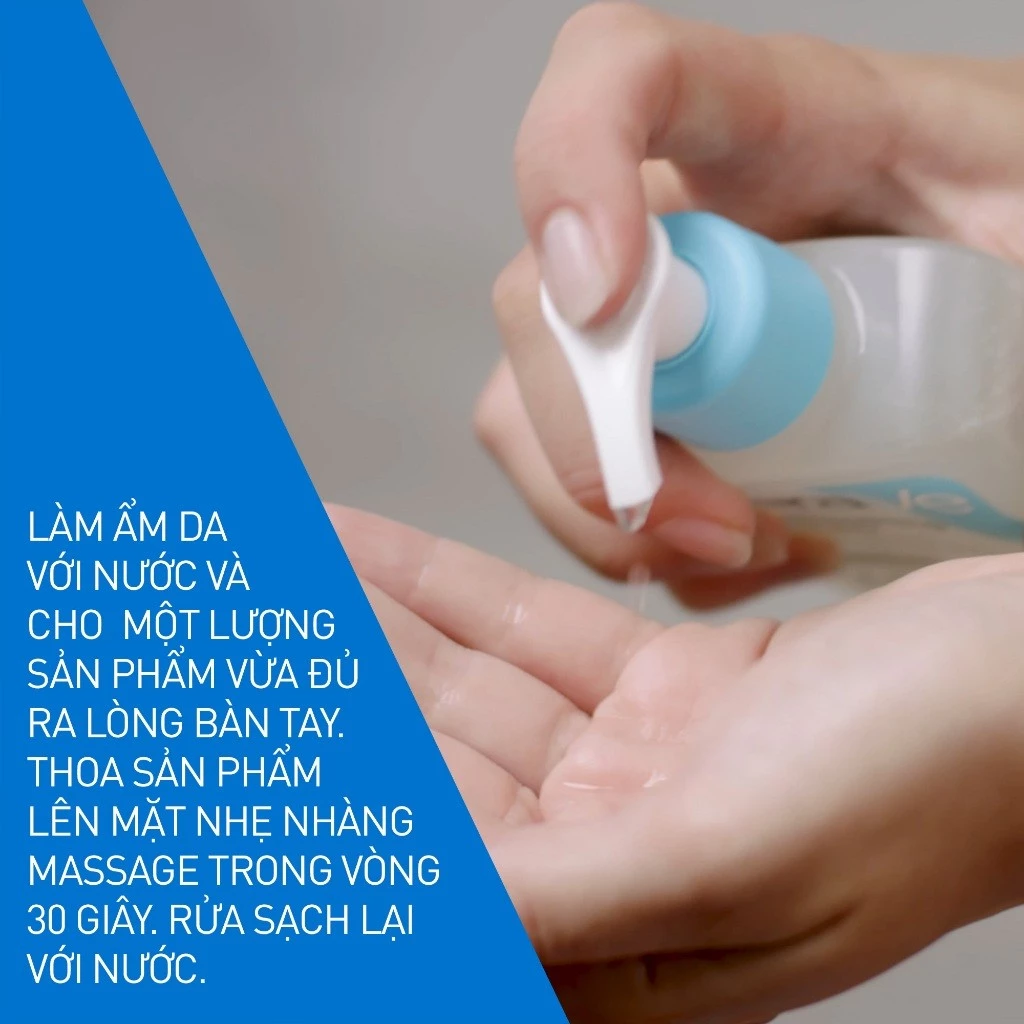 Sữa Rửa Mặt CERAVE SA Smoothing Cleanser Tẩy Tế Bào Chết Dịu Nhẹ Cho Mọi Loại Da 236ml - Ảnh 5