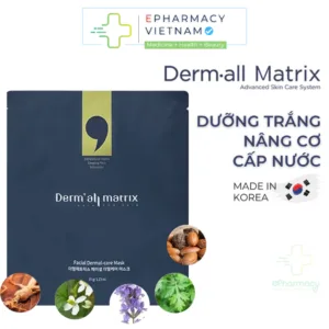 Mặt Nạ Derm All Matrix Dưỡng Trắng, Nâng Cơ, Cấp Nước Tức Thời