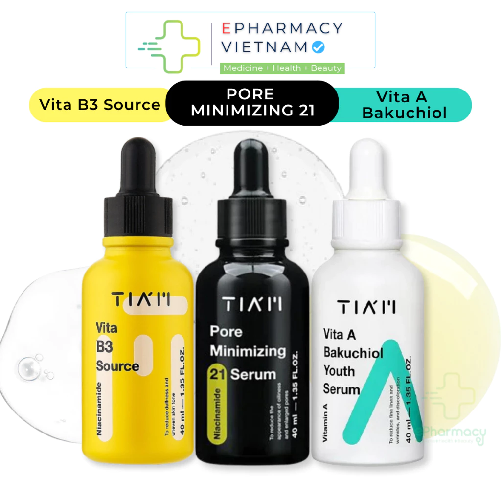 Serum TIAM Làm Sáng, Phục Hồi Cho Da, Kiểm Soát Dầu & Hạn Chế Lão Hóa 40ml