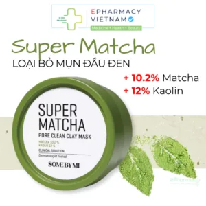 Mặt Nạ Đất Sét SOME BY MI Pore Clean Clay Mask Giảm Mụn Đầu Đen, Cải Thiện Lão Hóa 100g