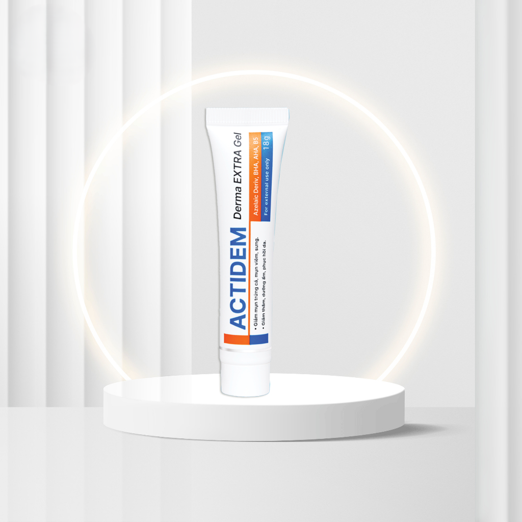Gel giảm mụn ACTIDEM Derma Extra Gel Giảm Mụn, Hạn Chế Thâm Sau Mụn 18g - Ảnh 4