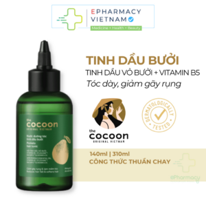 Nước Dưỡng Tóc Tinh Dầu Bưởi COCOON Pomelo Hair Tonic Giảm Gãy Rụng, Tăng Cường Mọc Tóc