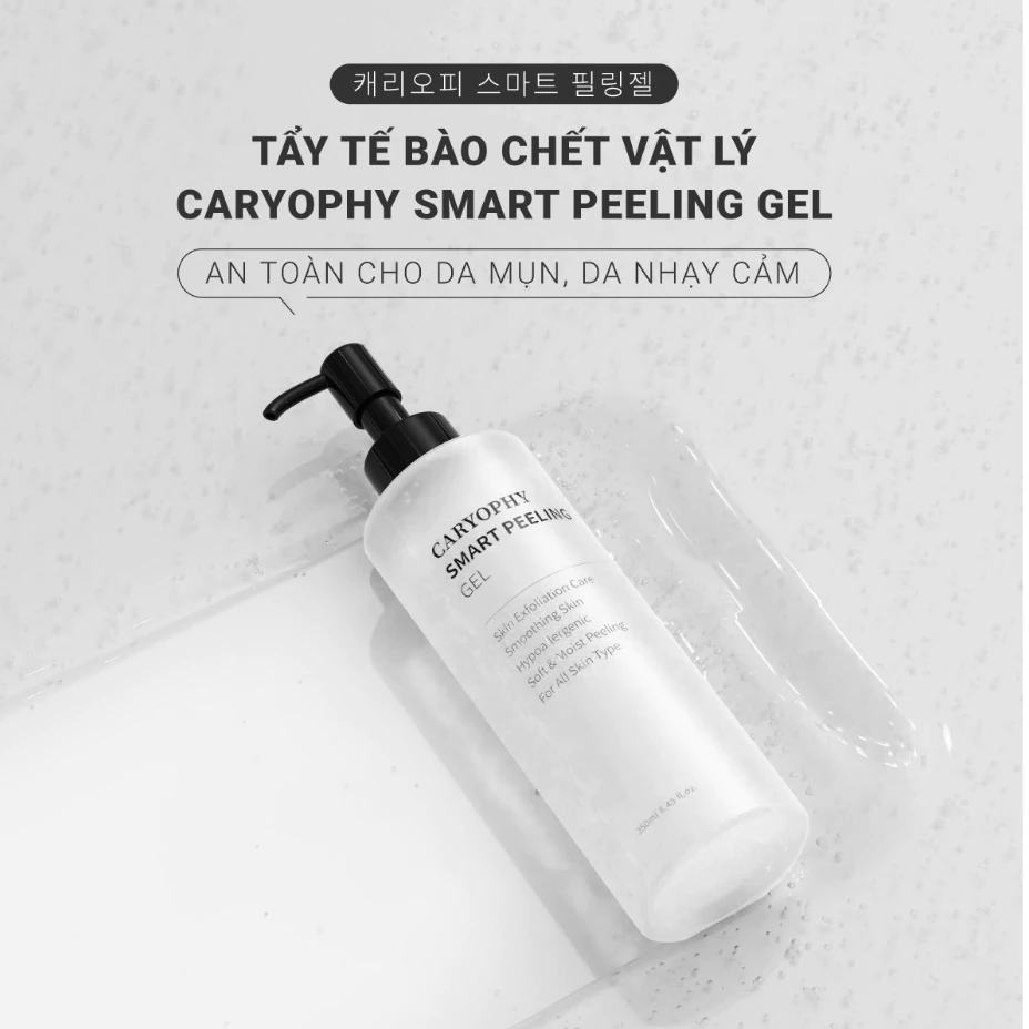 Gel tẩy tế bào chết Caryophy Smart Peeling Gel Dịu nhẹ, tẩy da chết vật lý an toàn cho da mụn - Ảnh 7